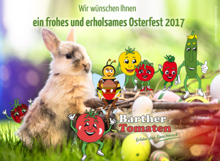 Viele Ostergrüße aus Barth